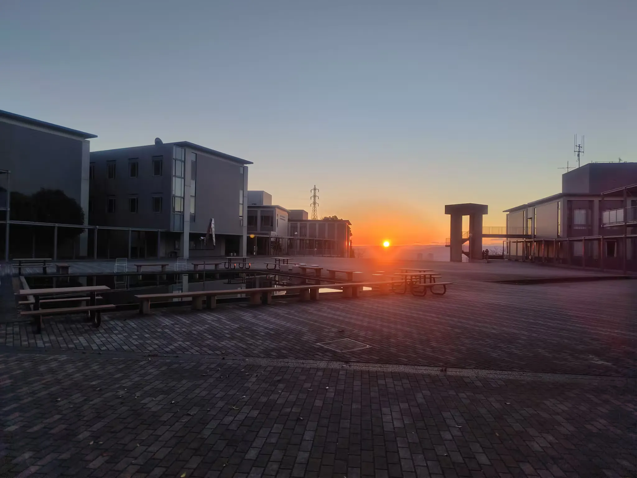 2026年高槻キャンパスの初日の出